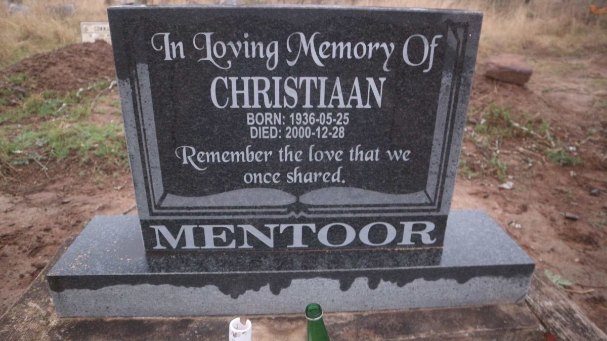 MENTOOR Christiaan 1936-2000