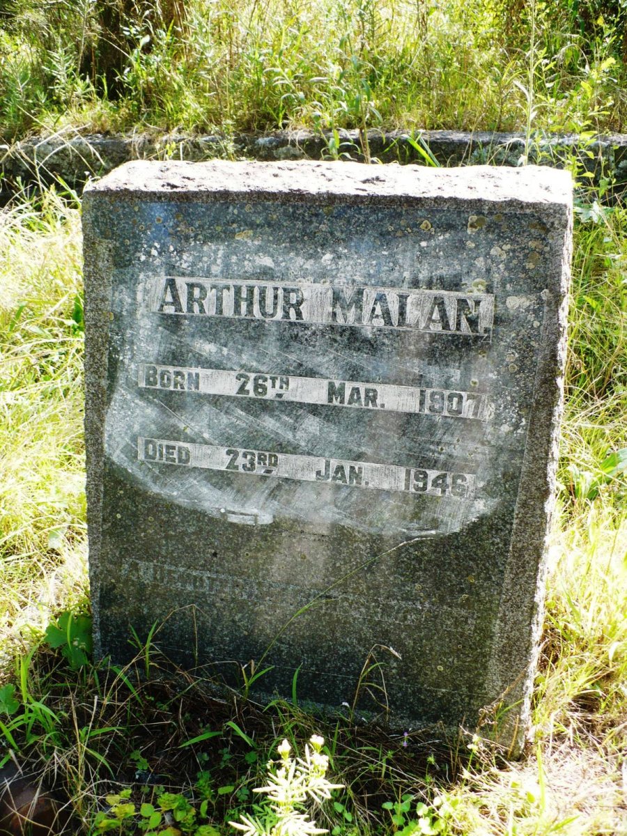 MALAN Arthur 1907-1946