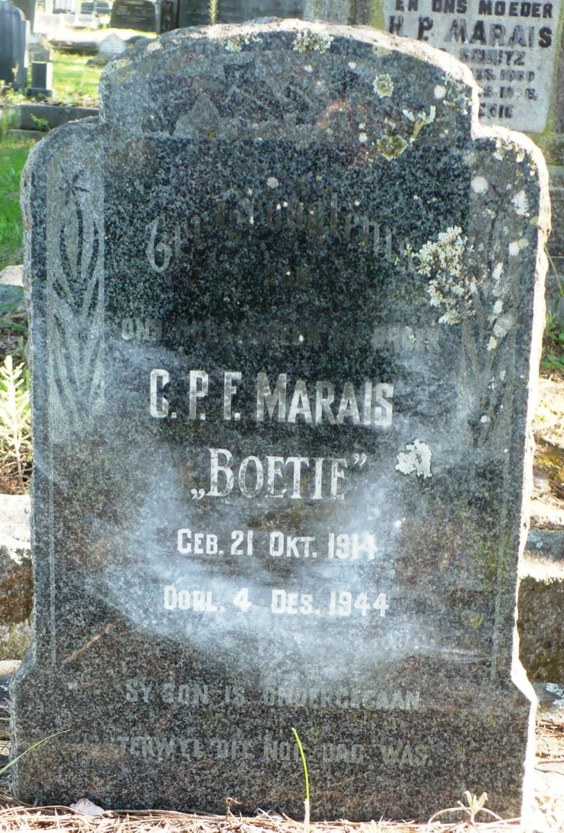 MARAIS C.P.F. 1914-1944