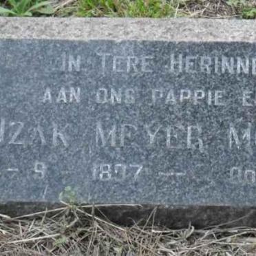 MOOLMAN Izak Meyer 1897-1976