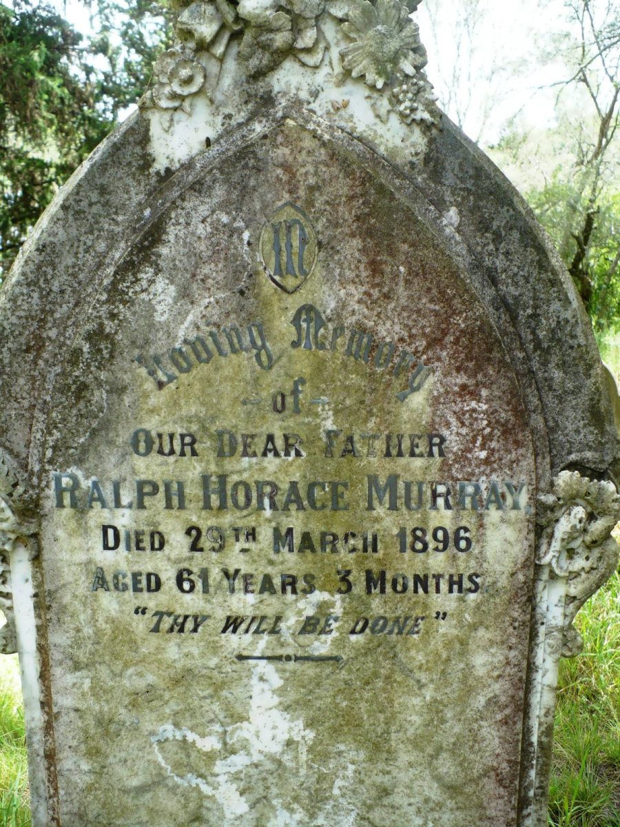 MURRAY Ralph Horace -1896