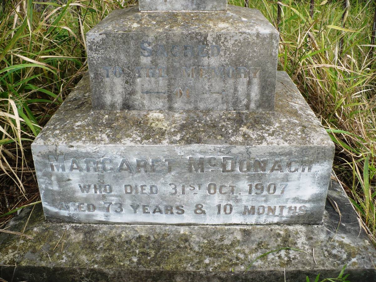 McDONAGH Margaret -1907