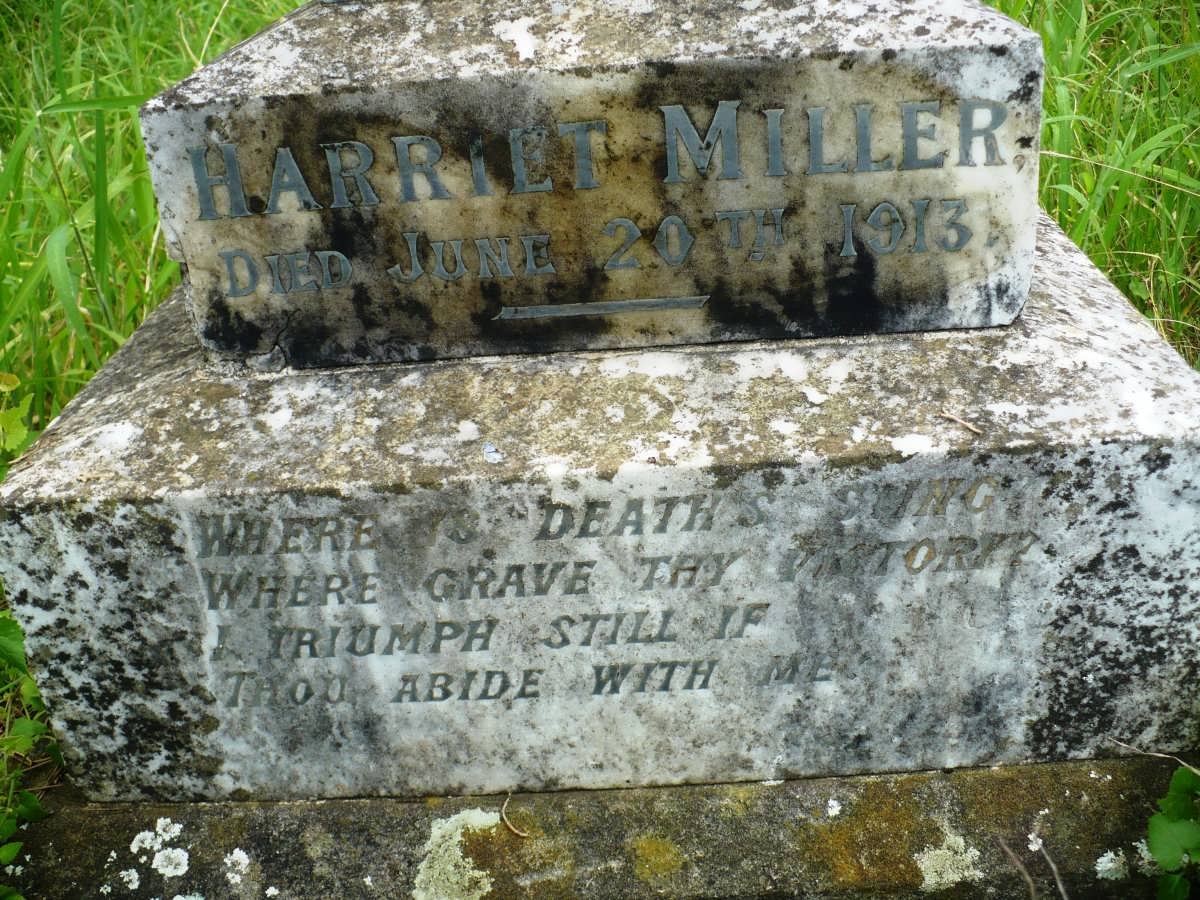 MILLER Harriet -1913