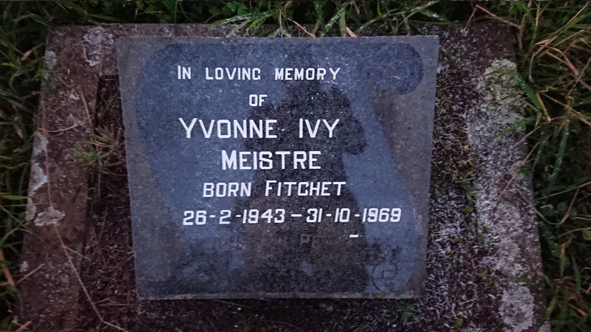 MEISTRE Yvonne Ivy nee FITCHET 1943-1969