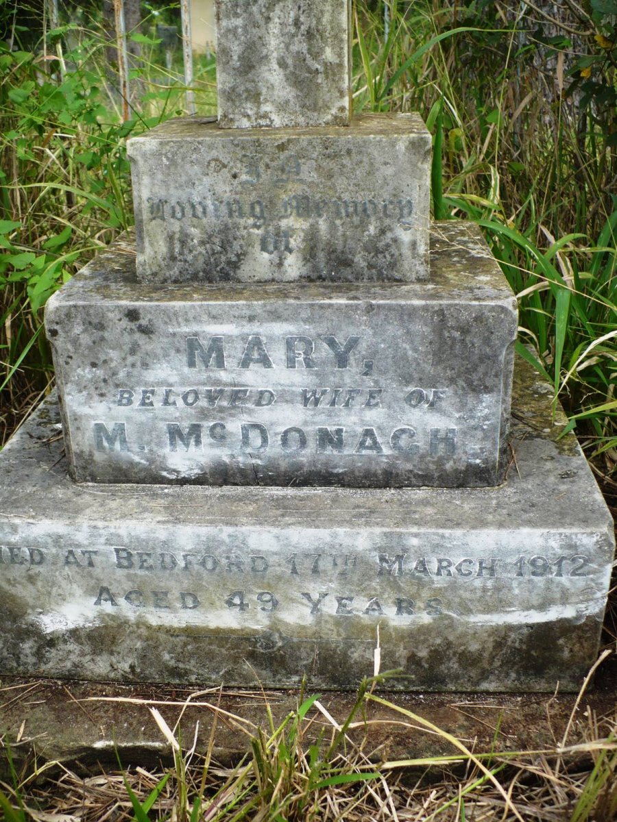 McDONAGH Mary -1912