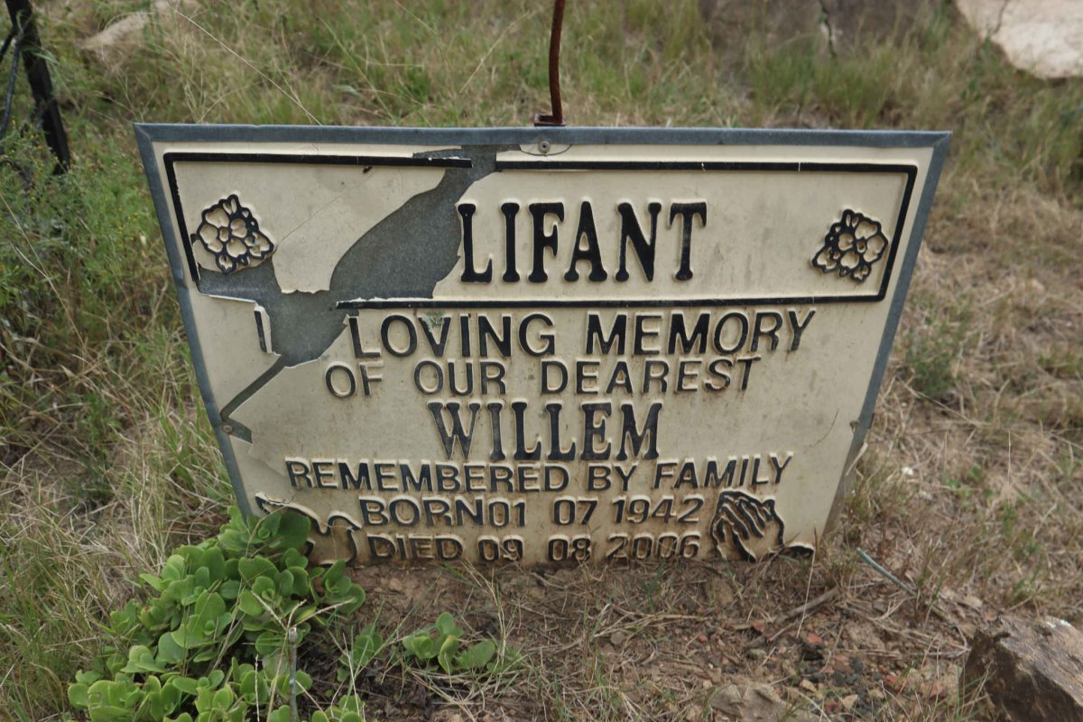 OLIFANT Willem 1942-2006
