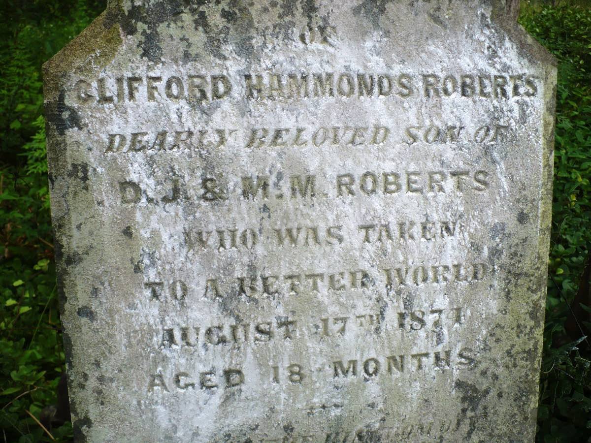 ROBERTS Clifford Hammonds -1874