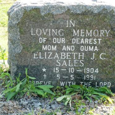 SALES Elizabeth J.C. 1904-1991
