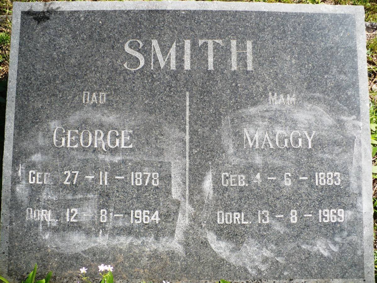SMITH George 1878-1964 &amp; Maggy 1883-1969