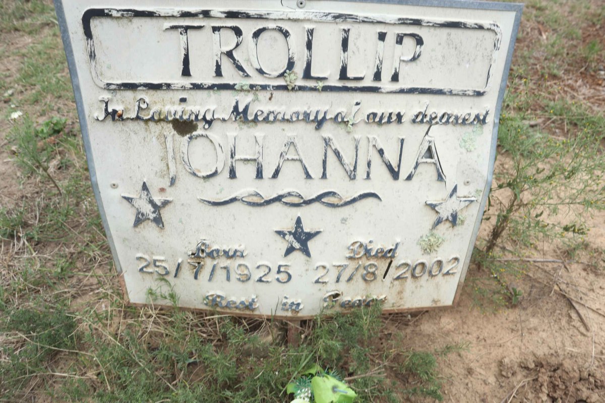 TROLLIP Johanna 1925-2002