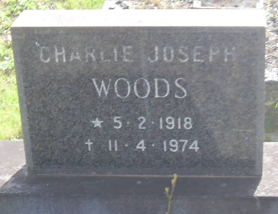 WOODS Charlie Joseph 1918-1974