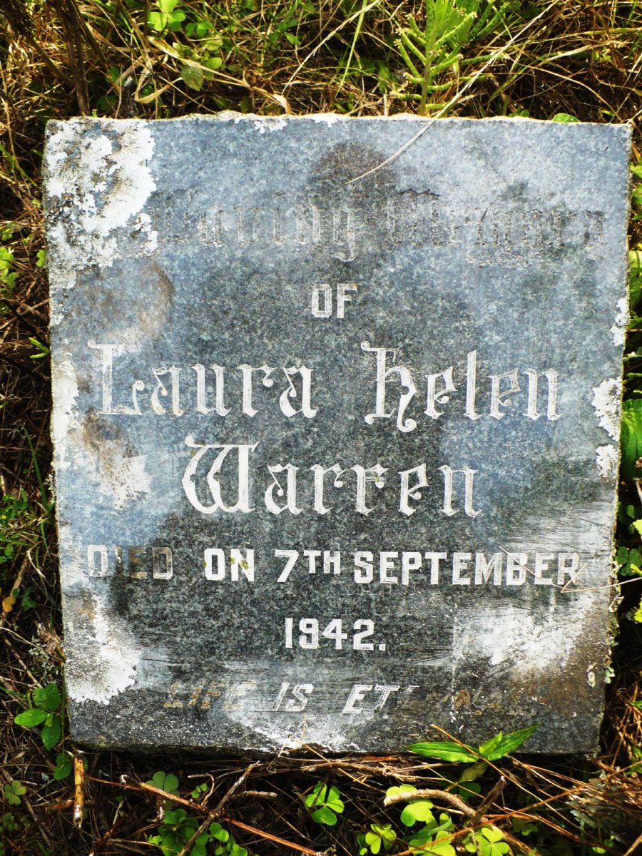 WARREN Laura Helen -1942