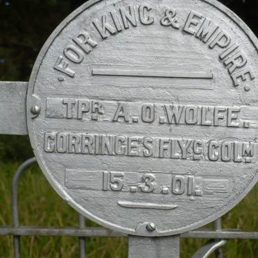WOLFE A.O. -1901