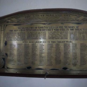 01. The Great War Memorial 1914-1919 - Those who fell