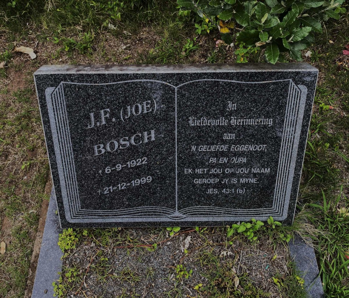 BOSCH J.F. 1922-1999