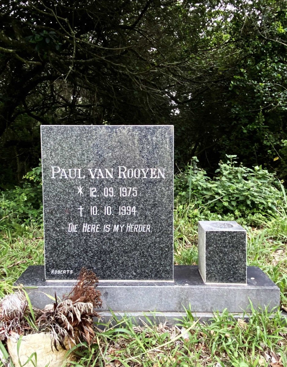 ROOYEN Paul, van 1975-1994