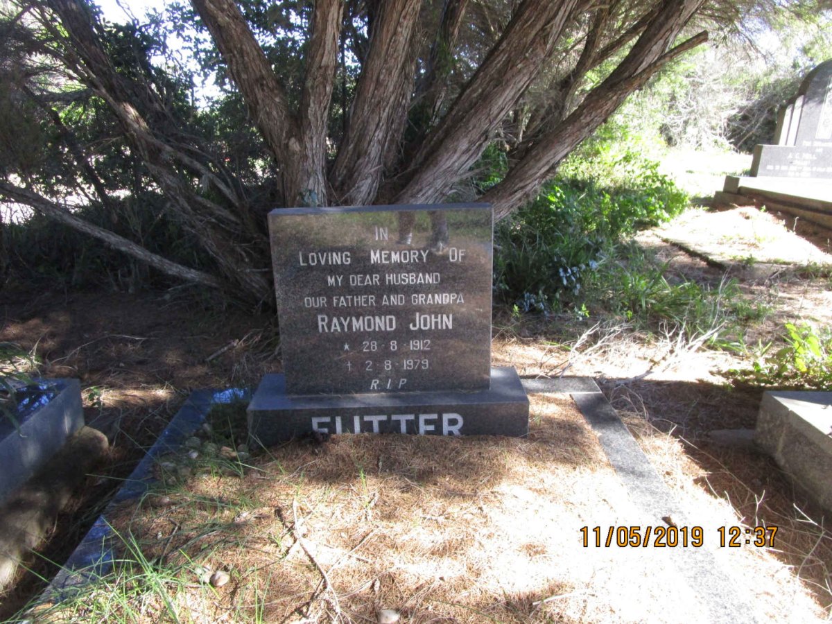 FUTTER Raymond John 1912-1979