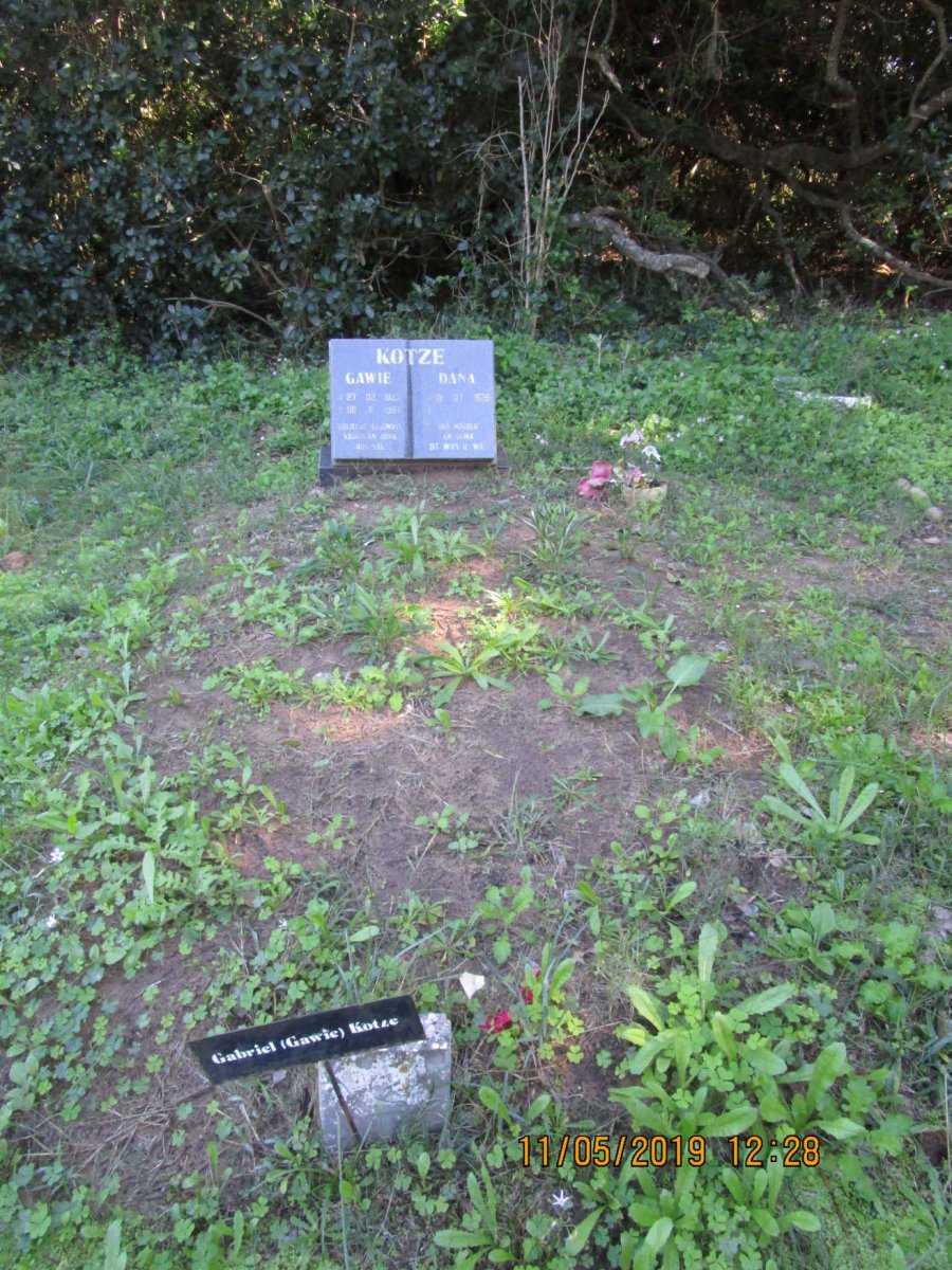 KOTZE Gabriel 1925-1997 &amp; Dana 1926-