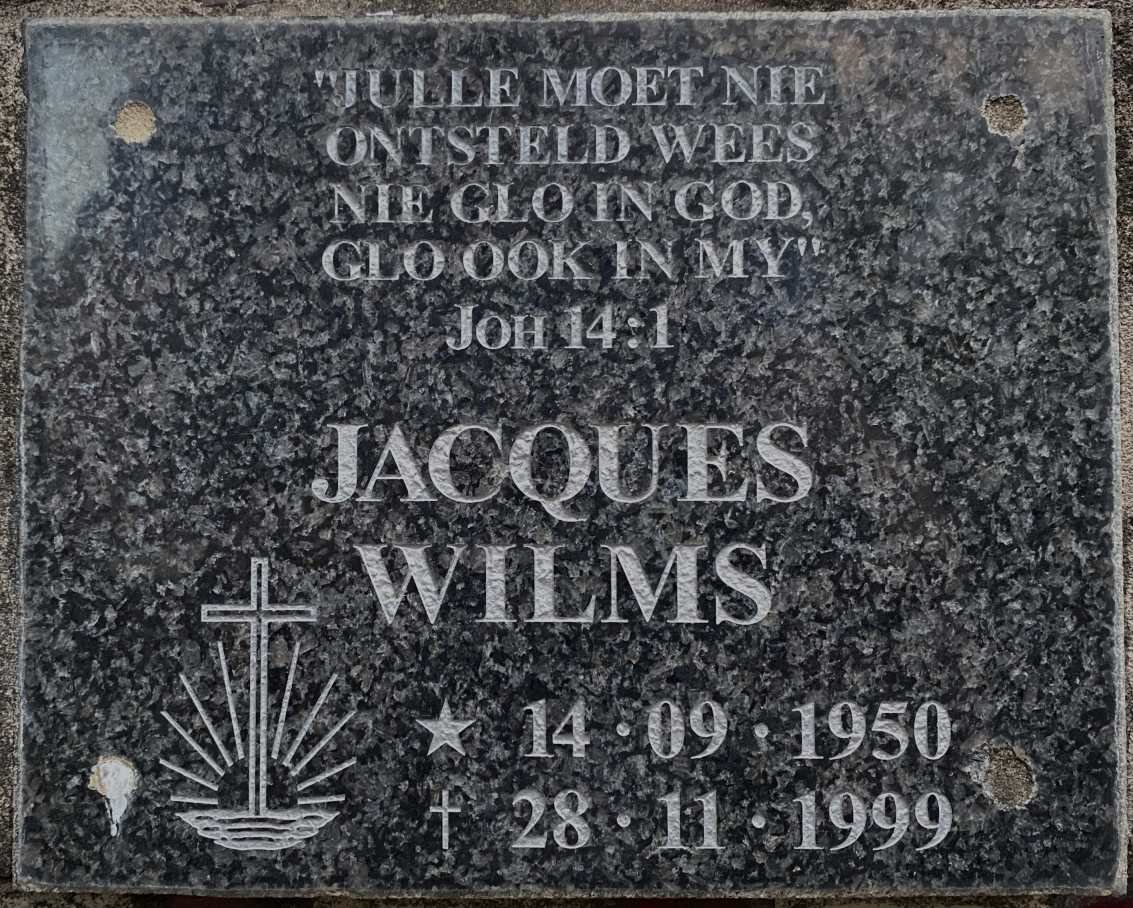 WILMS Jacques 1950-1999