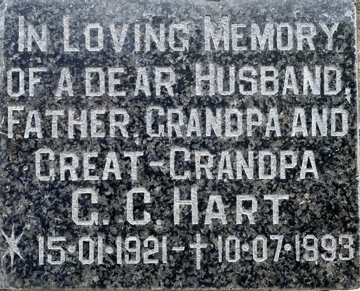 HART G.C. 1921-1993