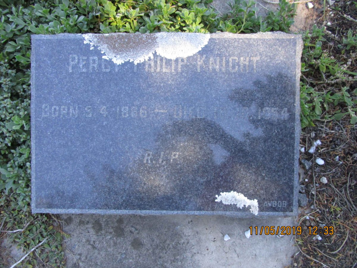 KNIGHT Percy Philip 1886-1954