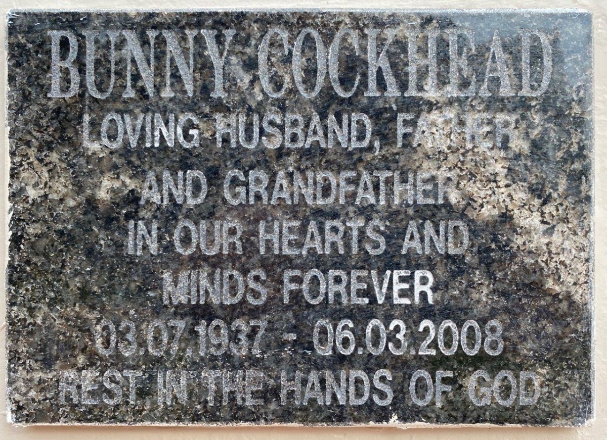 COCKHEAD Bunny 1937-2008