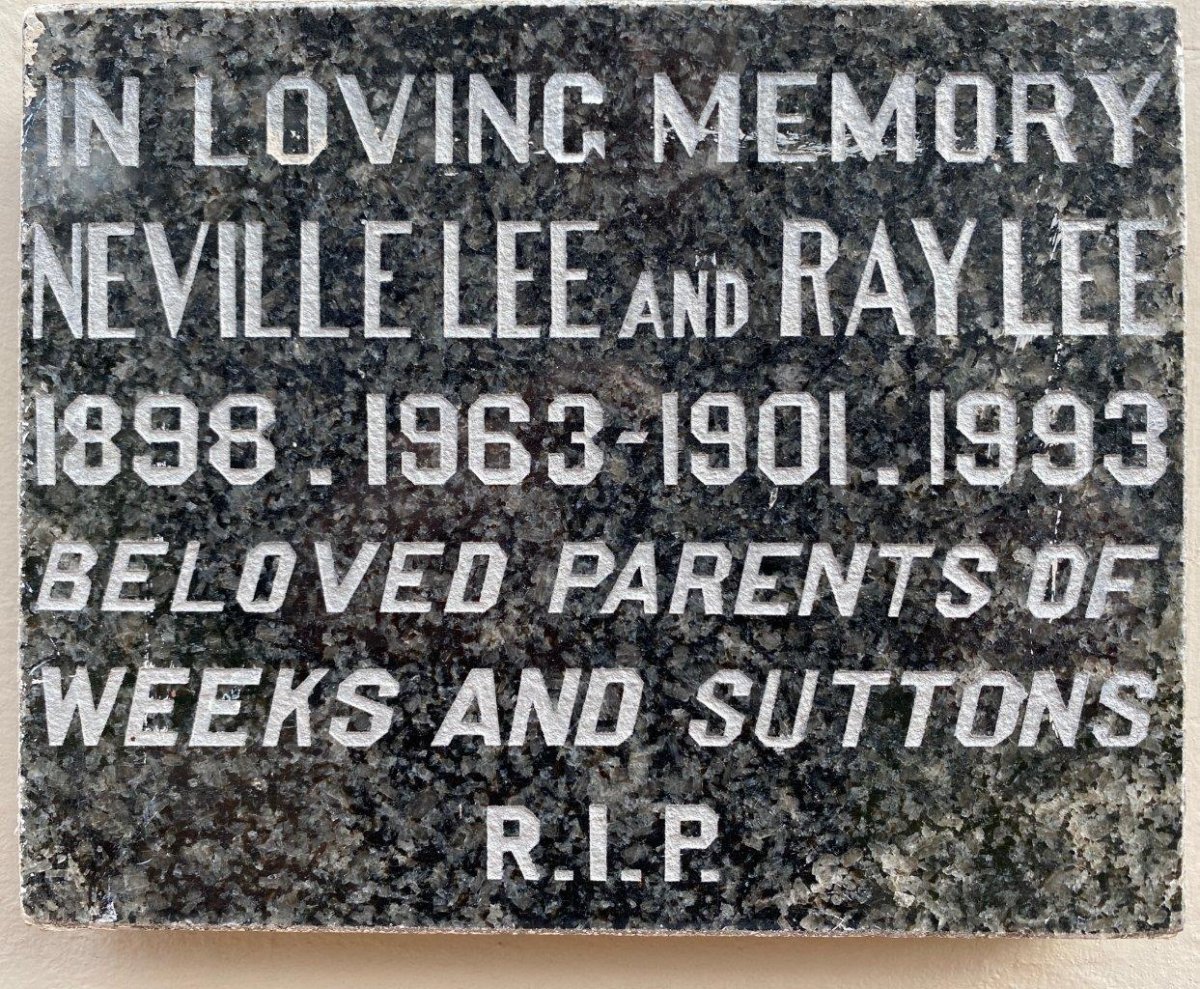 LEE Neville 1898-1963 &amp; Ray 1901-1993