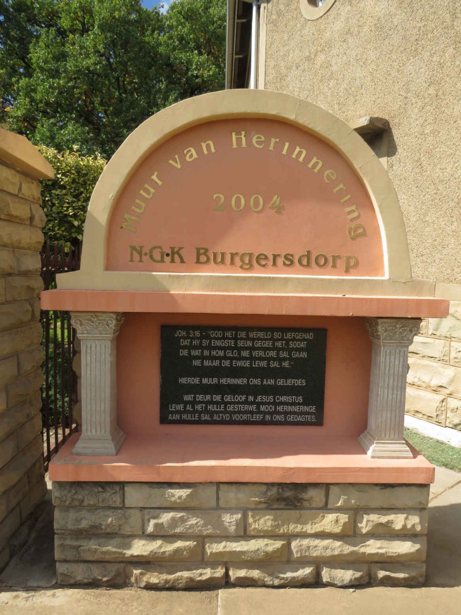 3. Burgersdorp NG Kerk