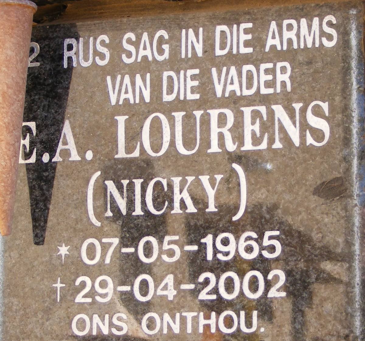 LOURENS E.A. 1965-2002