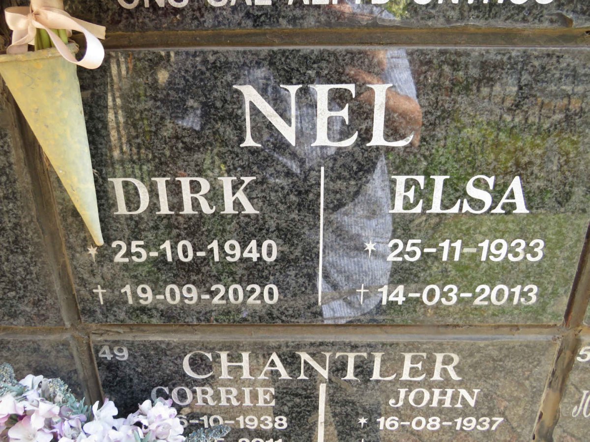 NEL Dirk 1940-2020 &amp; Elsa 1933-2013