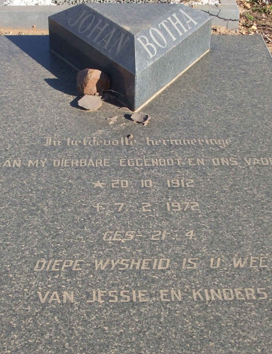 BOTHA Johan 1912-1972