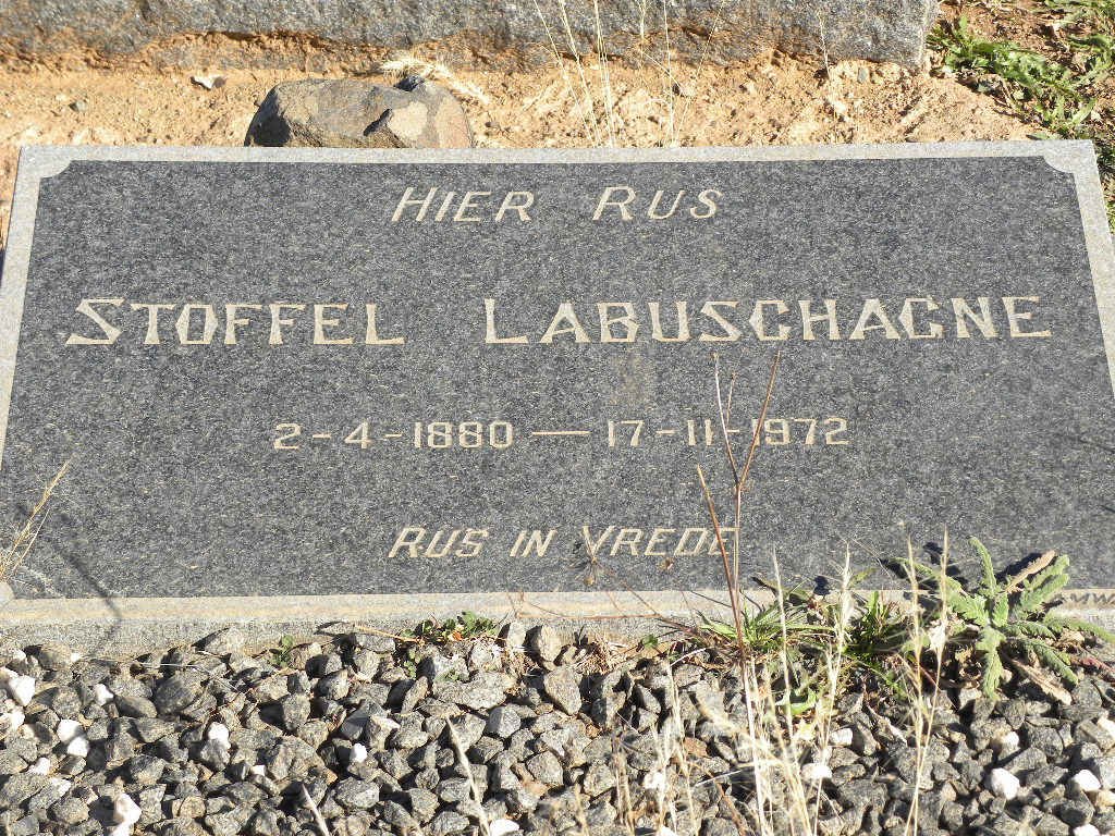 LABUSCHAGNE Stoffel 1880-1972