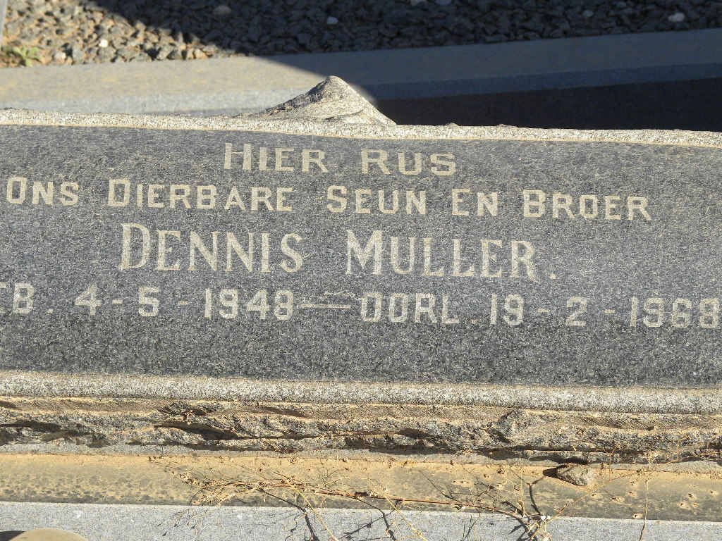 MULLER Dennis 1948-1968