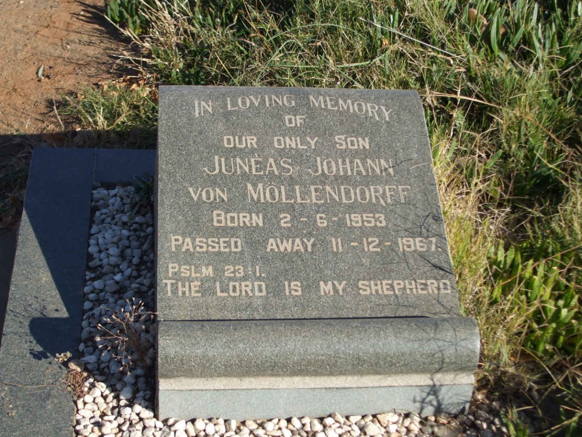 MÖLLENDORFF Junéas Johann, von 1953-1967