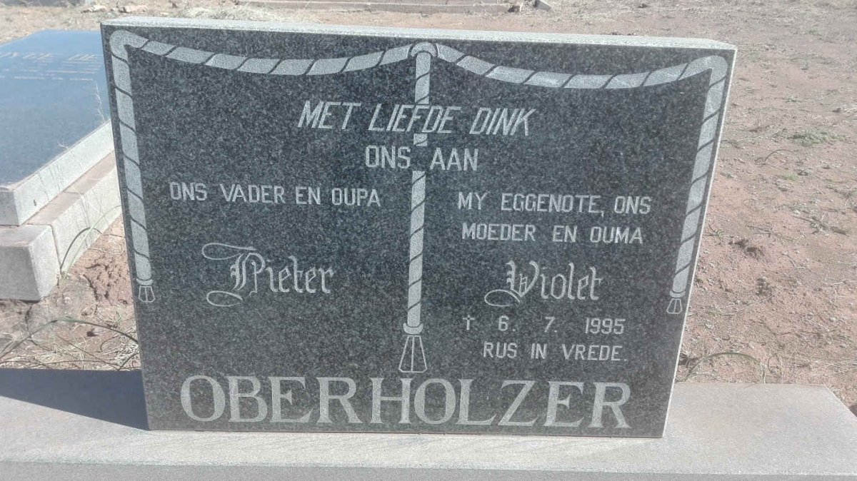 OBERHOLZER Pieter &amp; Violet -1995