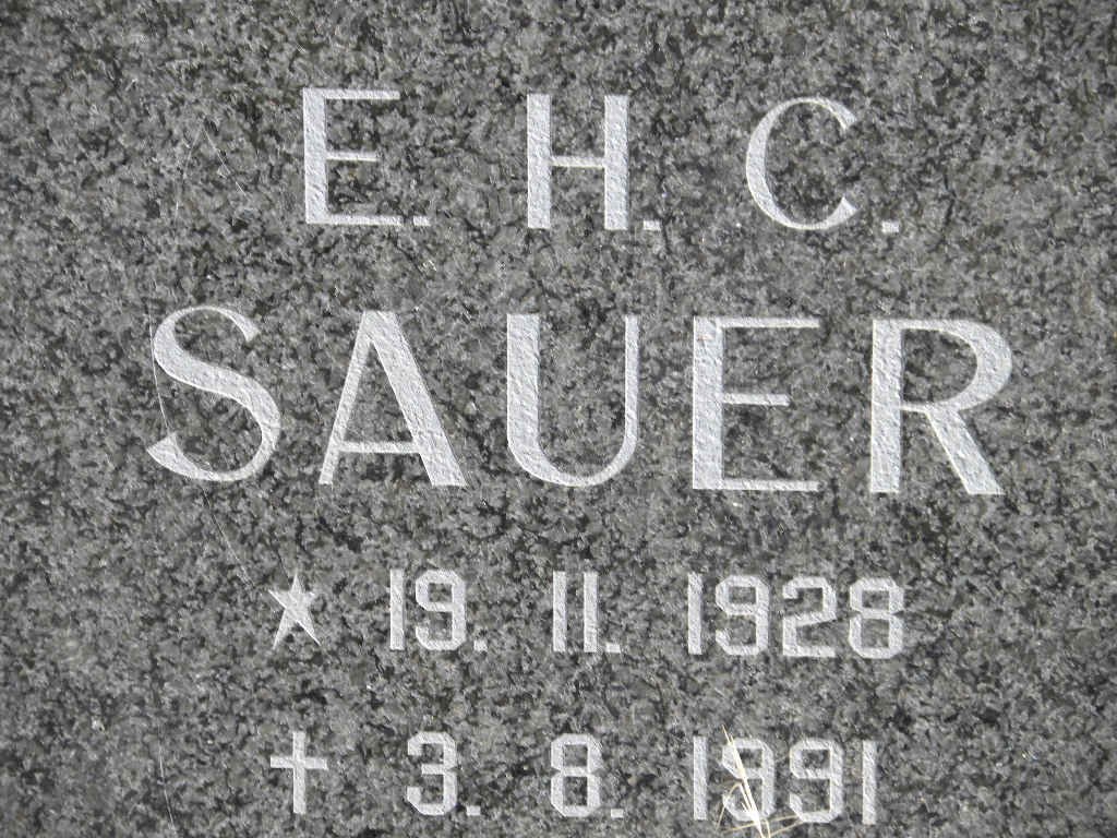 SAUER E.H.C. 1928-1991