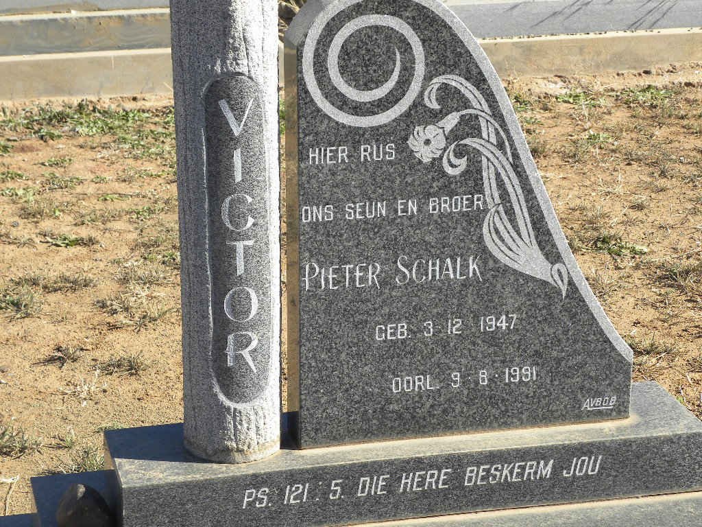 VICTOR Pieter Schalk 1947-1991