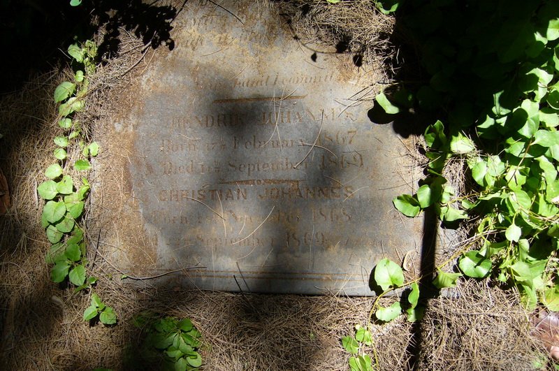 ? Hendrik Johannes 1867-1869 :: Christian Johannes 1865-1869