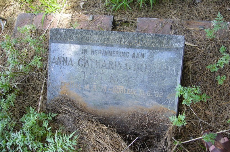 BOTHMA Anna Catharina 1878-1962