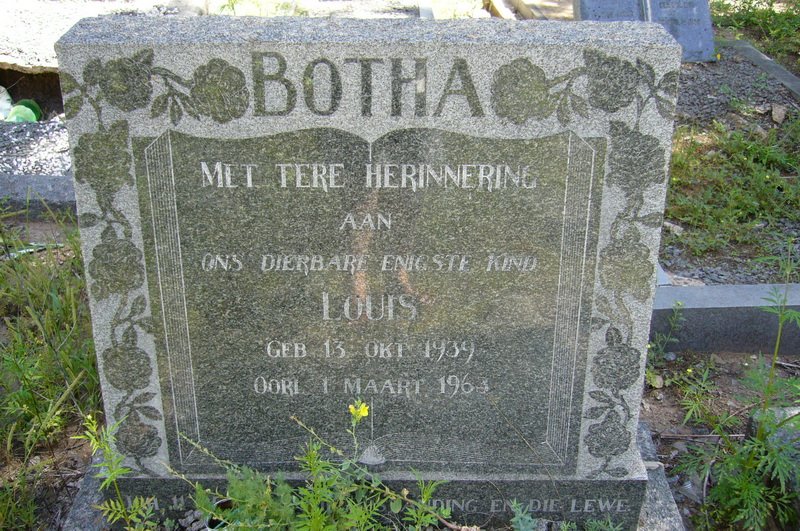 BOTHA Louis 1939-1963