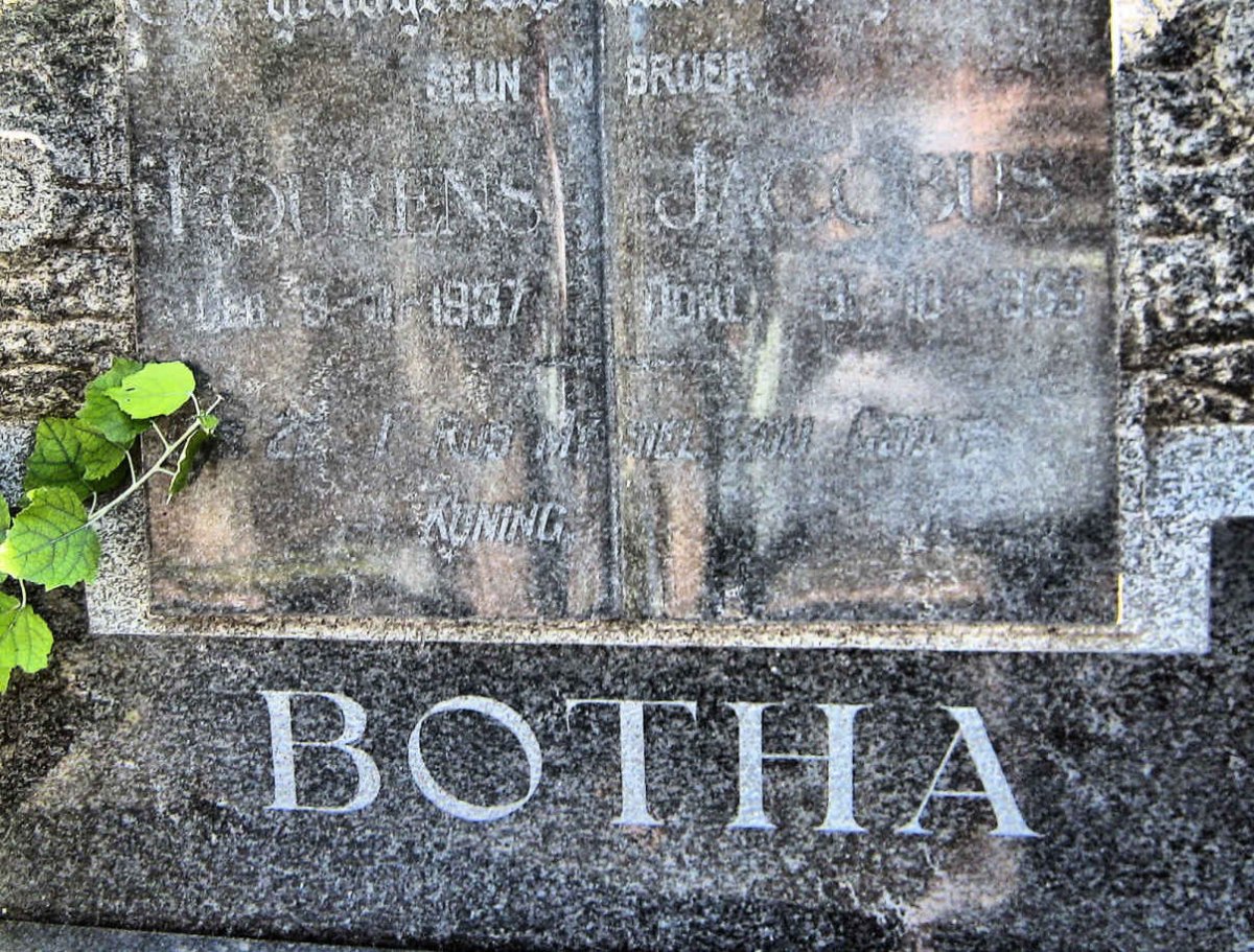 BOTHA Lourens Jacobus 1937-19??