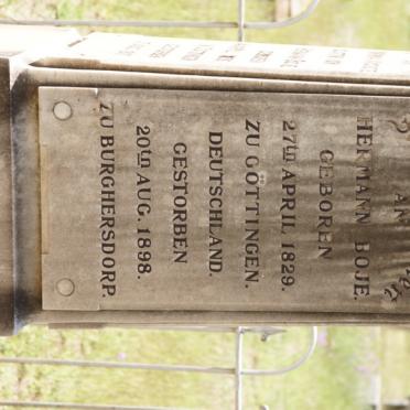 BOJE Hermann 1829-1898