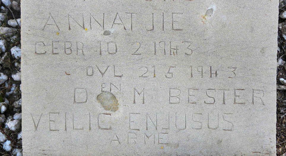 BESTER Annatjie 1943-1943