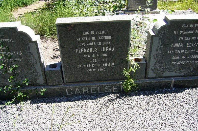CARELSEN FAMILY