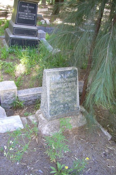 CLOETE Nonnie 1892-1934