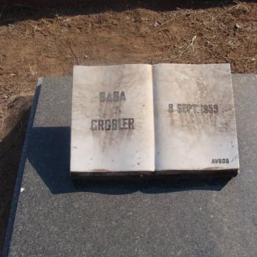 GROBLER ? 1959-1959