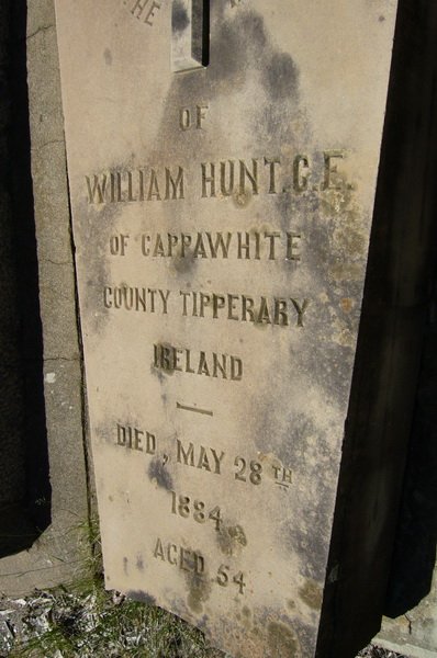 HUNT William -1884