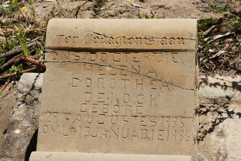 KOCK Helena Dorothea, de 1935-1936