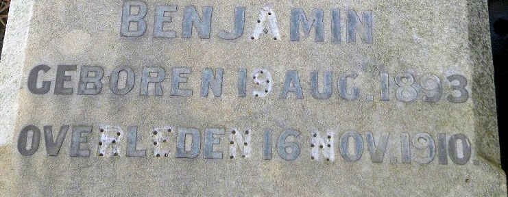 KRUGER Benjamin 1893-1910