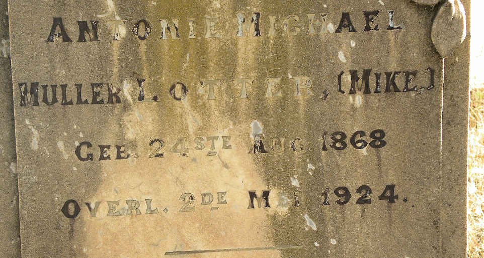 LOTTER Antonie Michael Muller 1868-1924